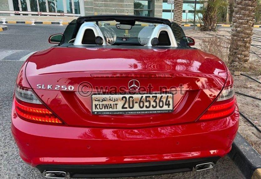 Mercedes SLK250 model 2013 3