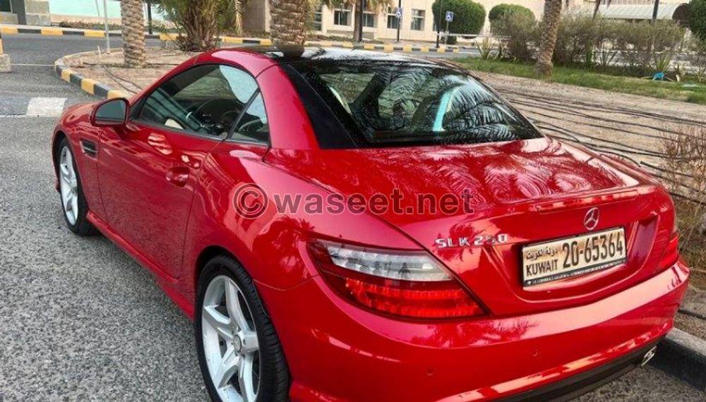 Mercedes SLK250 model 2013 4