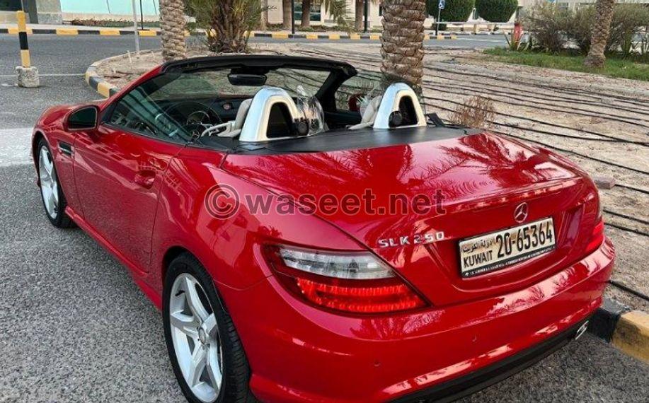 Mercedes SLK250 model 2013 5