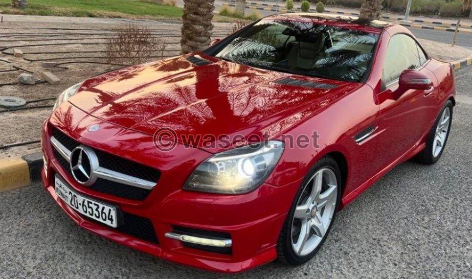 Mercedes SLK250 model 2013 6