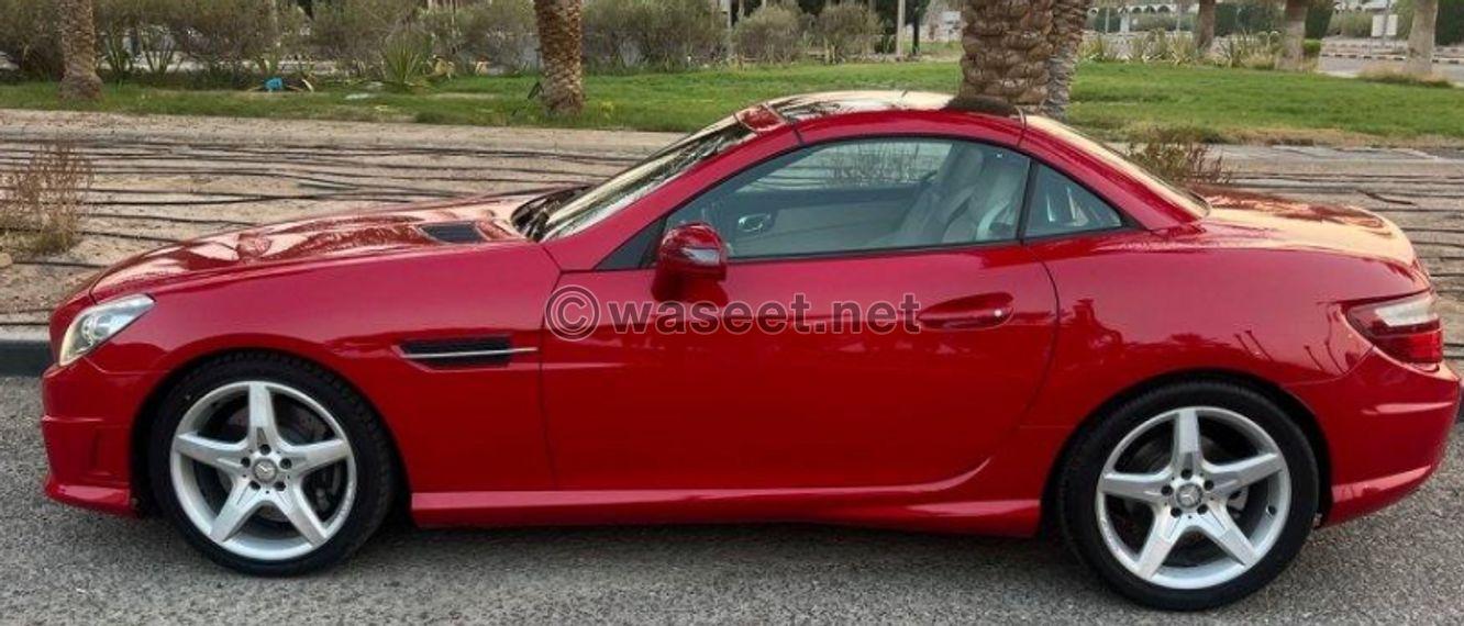 Mercedes SLK250 model 2013 7