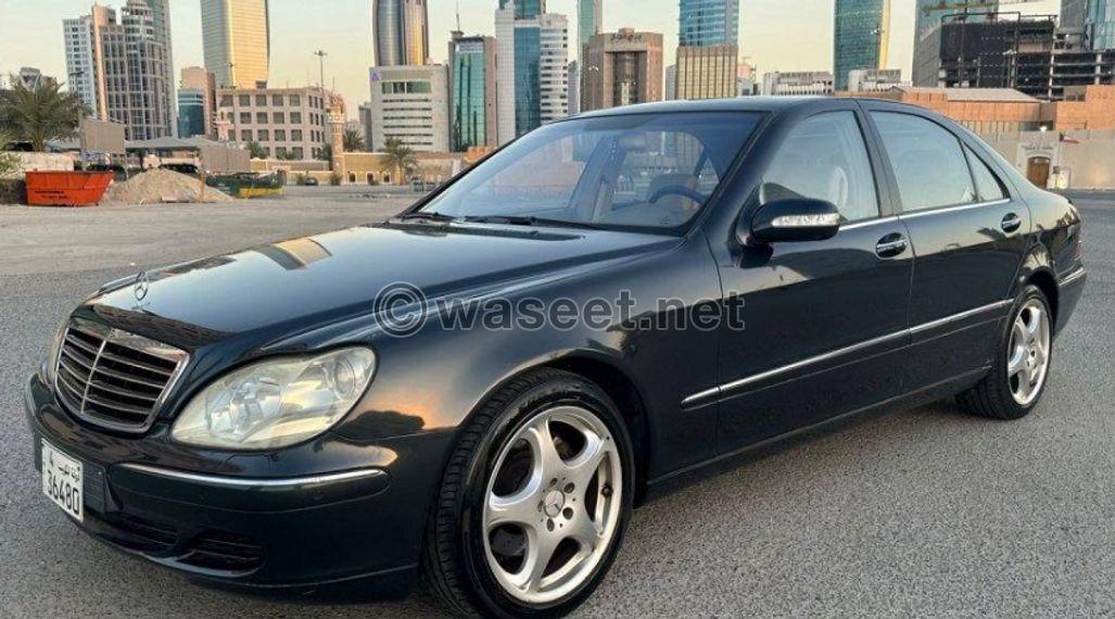 مرسيدس S 500 L لارج موديل 2003 1