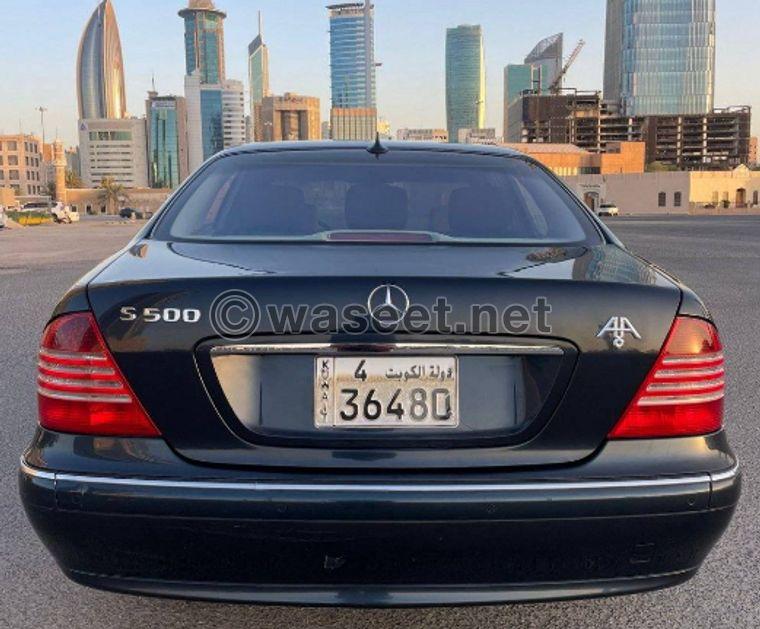 مرسيدس S 500 L لارج موديل 2003 3