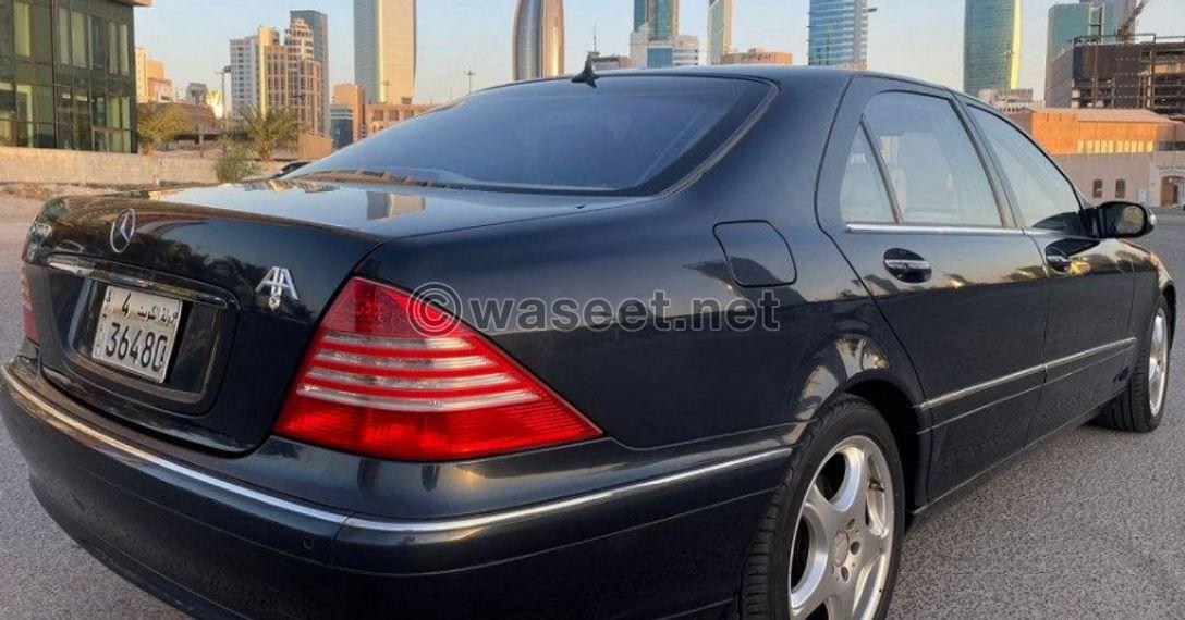 مرسيدس S 500 L لارج موديل 2003 4