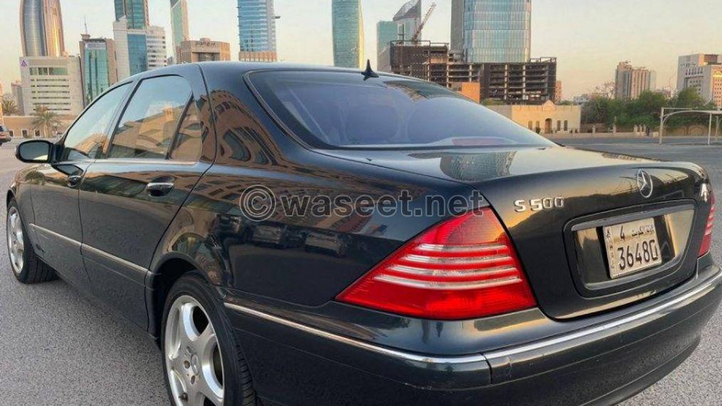 Mercedes S 500 L large model 2003 5