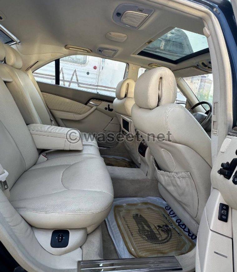 مرسيدس S 500 L لارج موديل 2003 8