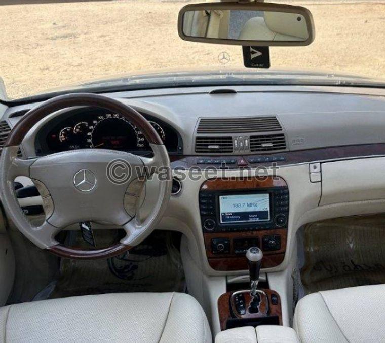 مرسيدس S 500 L لارج موديل 2003 10