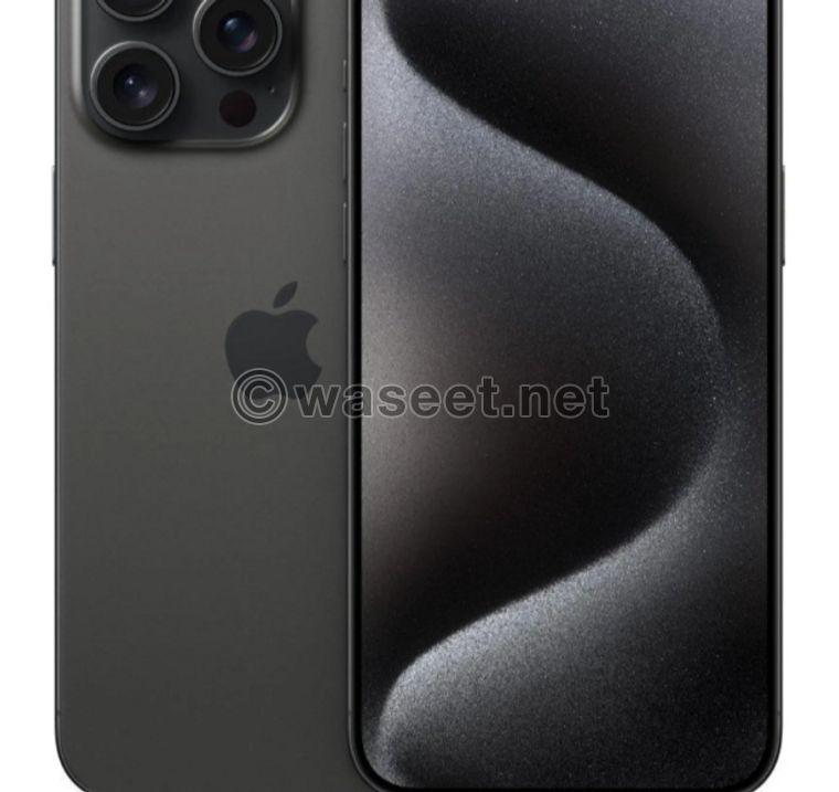 iPhone 15 Pro Max Black 512 GB 0