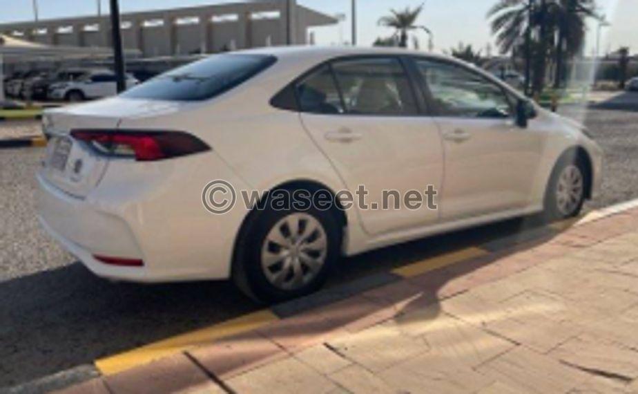 Toyota Corolla XLE model 2020 for sale 1