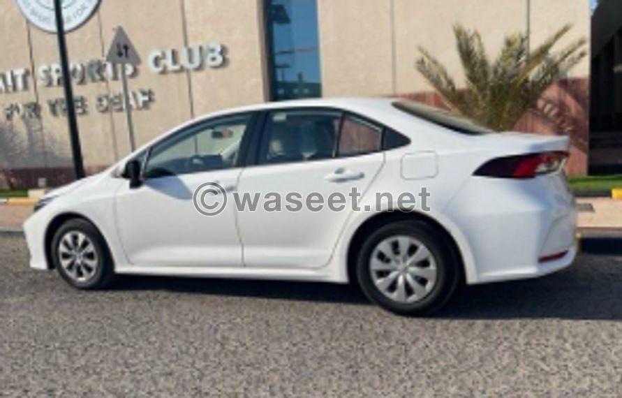 Toyota Corolla XLE model 2020 for sale 3