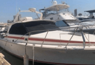 For sale a 35-foot American Betrump yacht