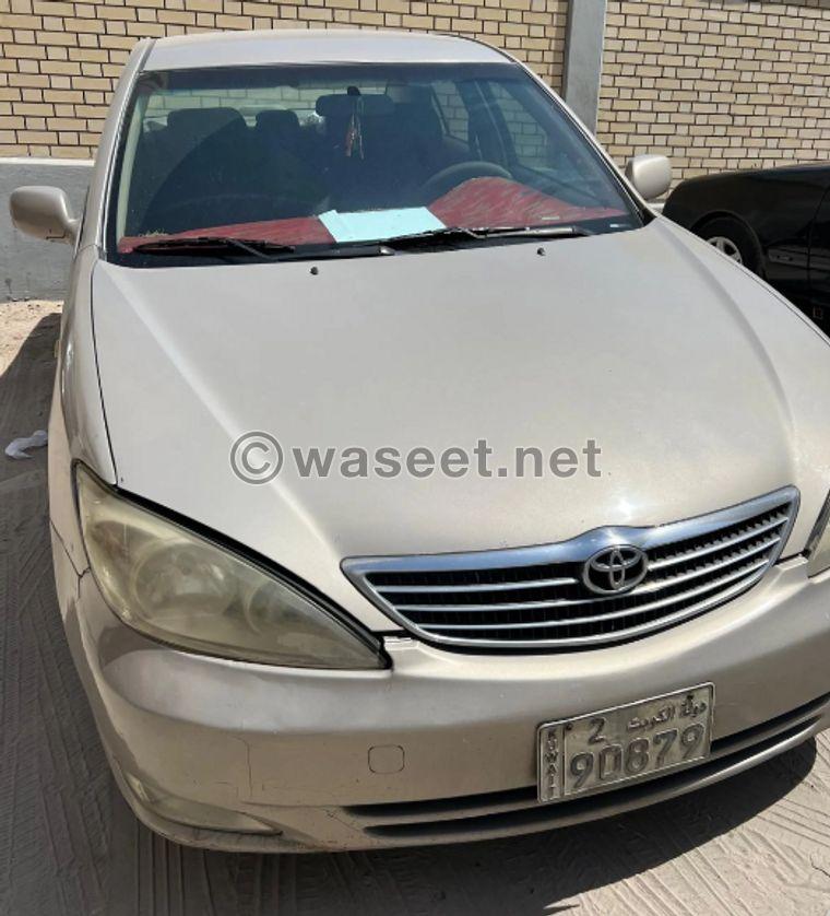 Toyota Camry 2004 model for sale 1