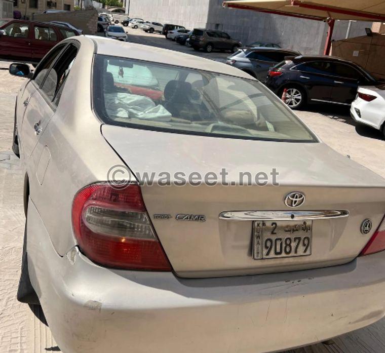 Toyota Camry 2004 model for sale 2