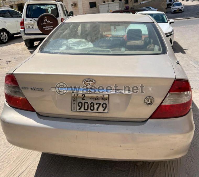 Toyota Camry 2004 model for sale 3