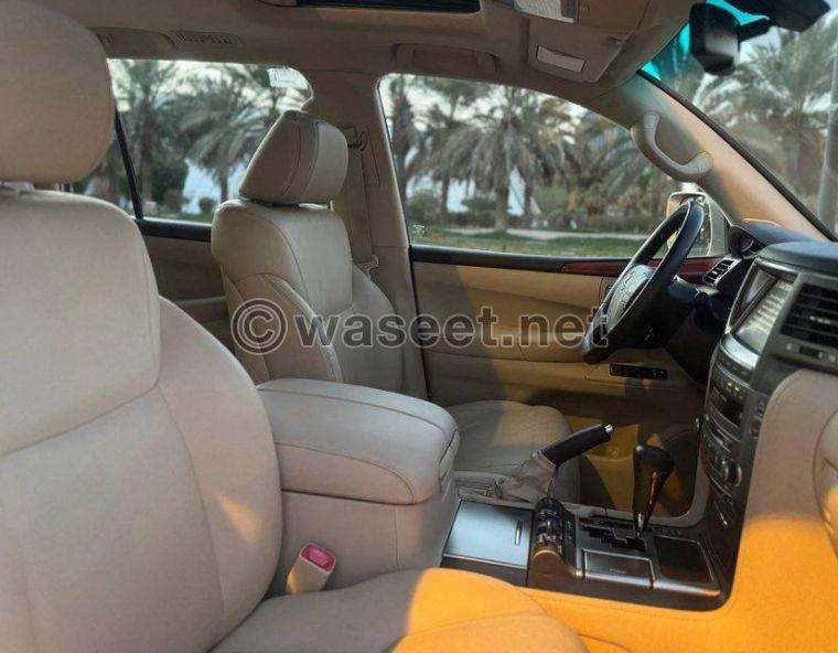 للبيع لكزس LX 570 موديل 2008 4