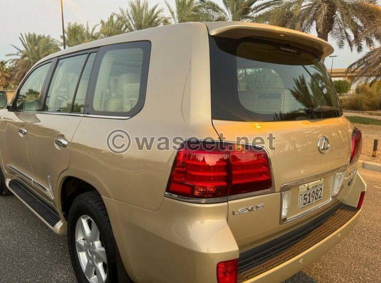 للبيع لكزس LX 570 موديل 2008 6