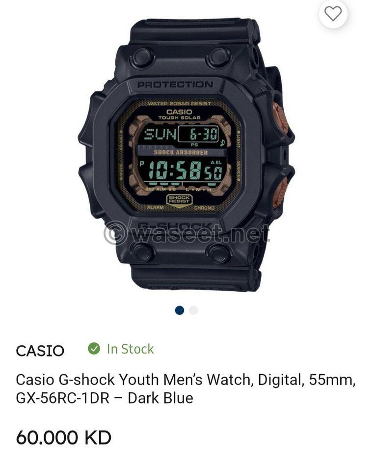 ساعة اصليه G shock  0