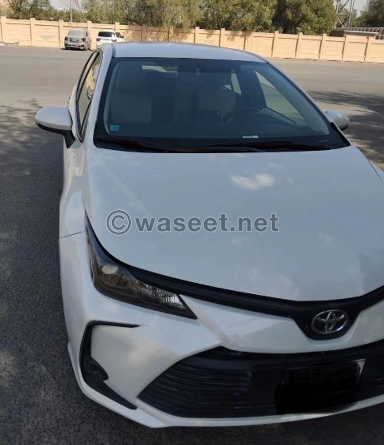 Toyota Corolla for sale model 2021 2