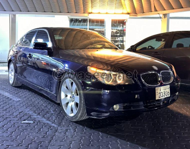 For sale BMW 525i model 2007  0