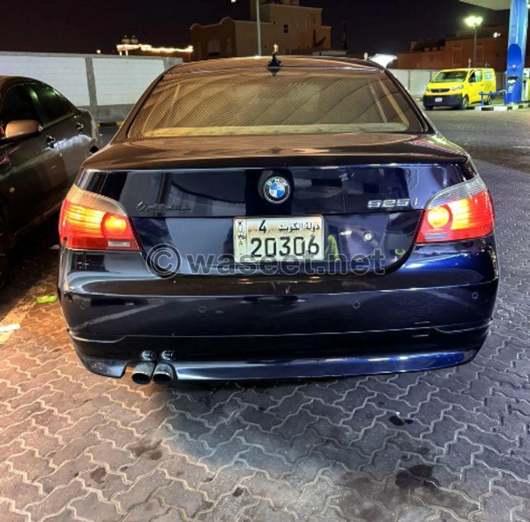 For sale BMW 525i model 2007  2