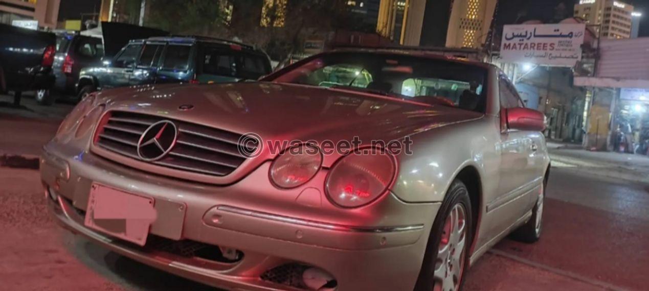 Mercedes CL500 model 2002  0