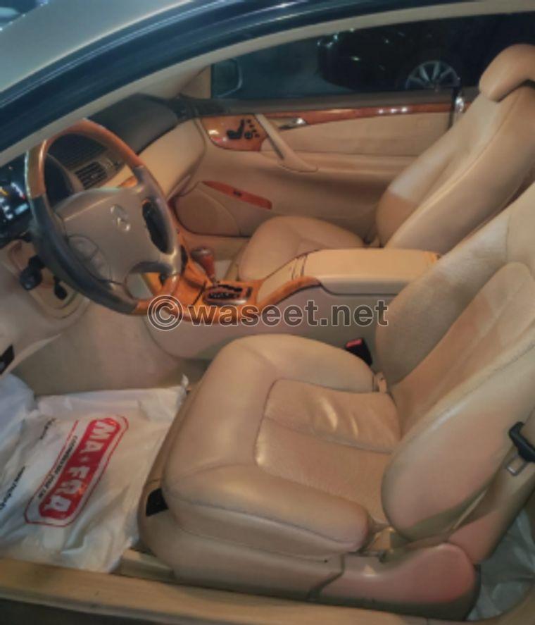 Mercedes CL500 model 2002  1