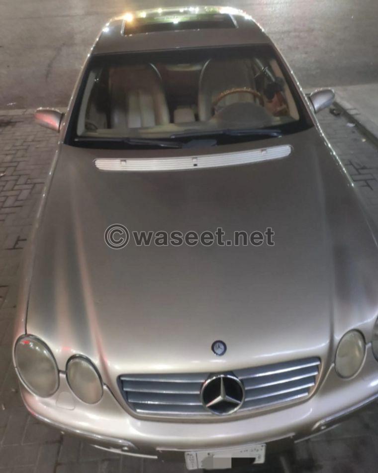 Mercedes CL500 model 2002  3