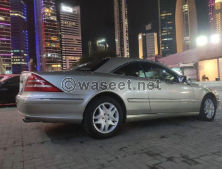 Mercedes CL500 model 2002  4