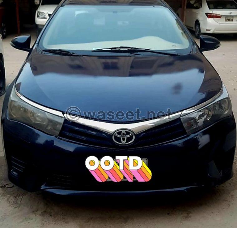 TOYOTA COROLLA 2015  0