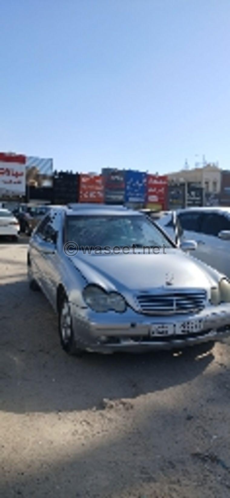 Mercedes 2002 for sale c200 4