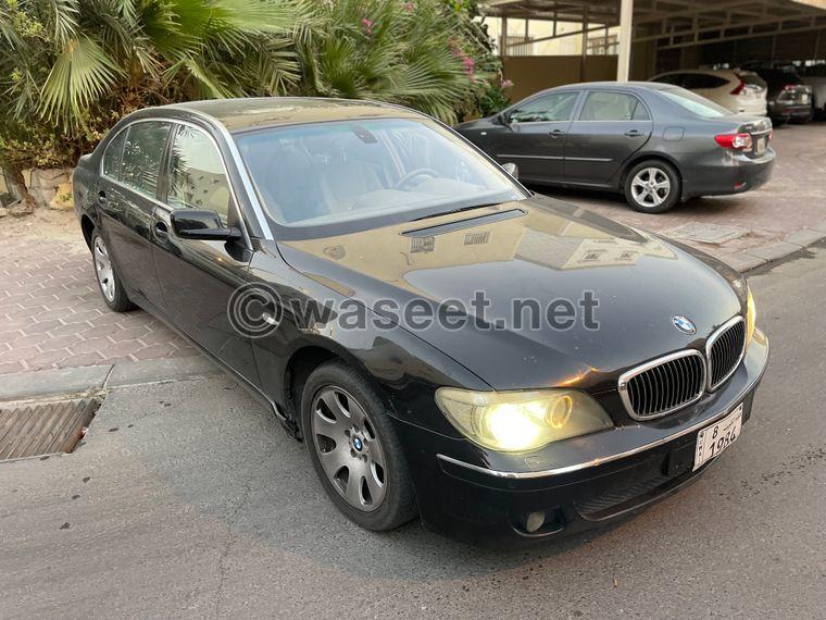 للبيع بي أم دبليو  7 Series 2008   0