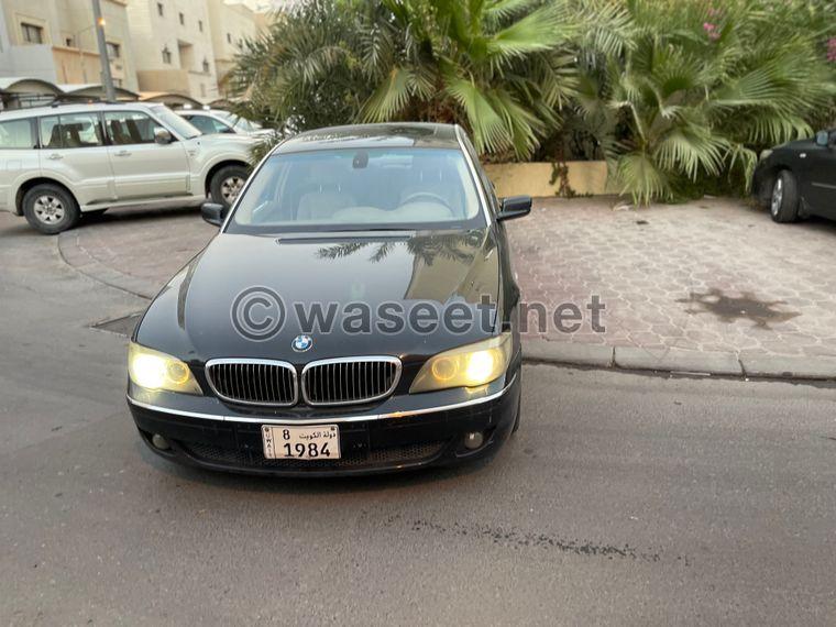 للبيع بي أم دبليو  7 Series 2008   1