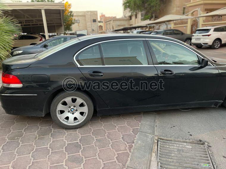 للبيع بي أم دبليو  7 Series 2008   2