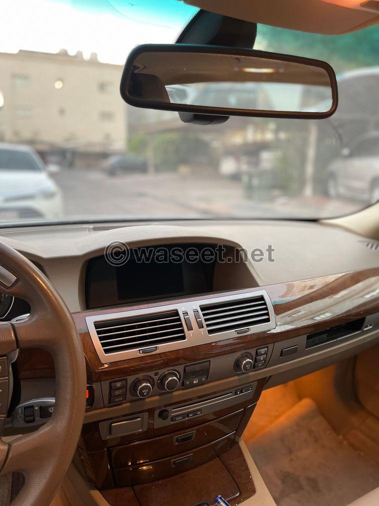 للبيع بي أم دبليو  7 Series 2008   6