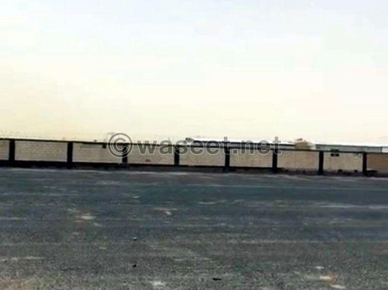 To rent licensed space land in Mina Abdullah  0