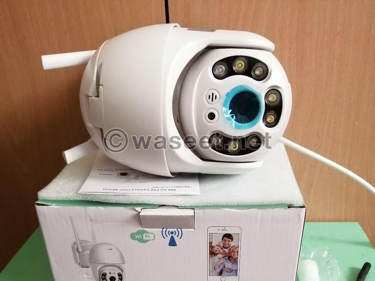 Surveillance camera with electricity and SIM card chip net   0