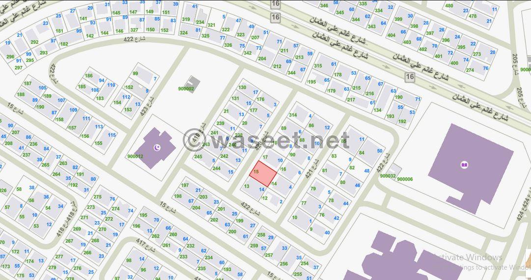 Vacant land for sale in Hittin, Akh Al-Zawiya Street 1