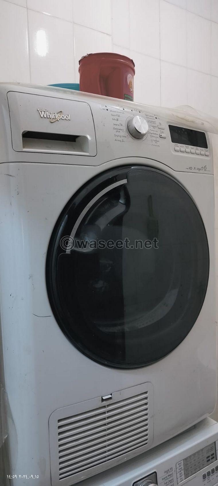 American Whirlpool dryer used 0