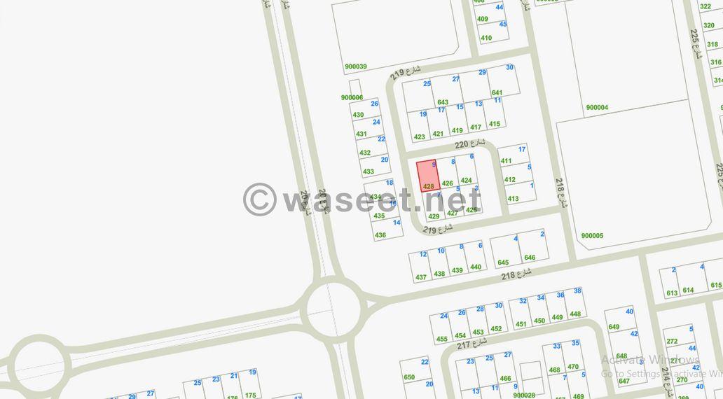 Land for sale in Khairan residential corner 1