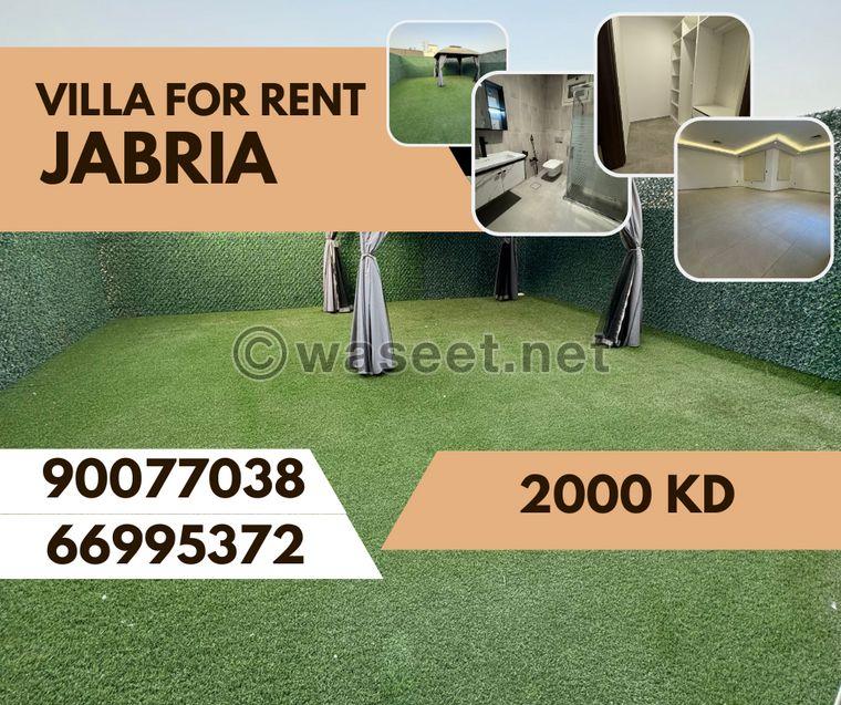 Villa for rent in Jabriya 4