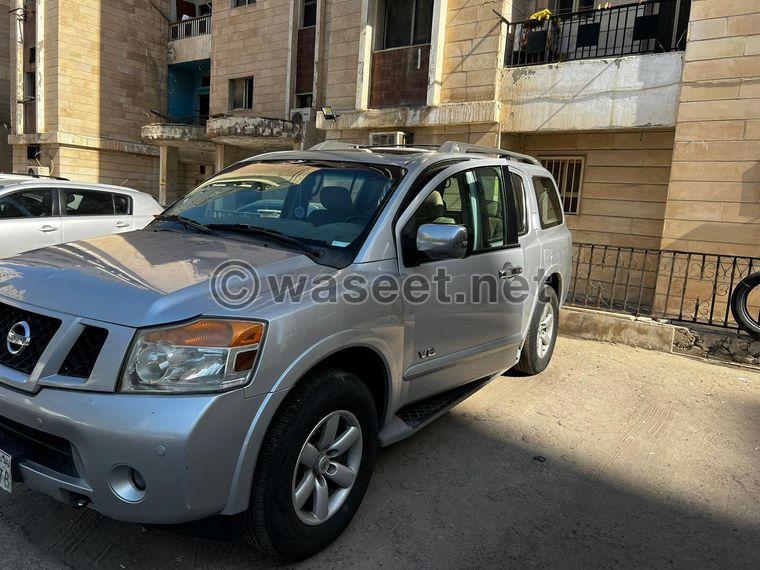 نيسان أرمادا إس إي V8 2011 بحالة ممتازة 1