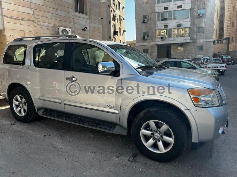 نيسان أرمادا إس إي V8 2011 بحالة ممتازة 0