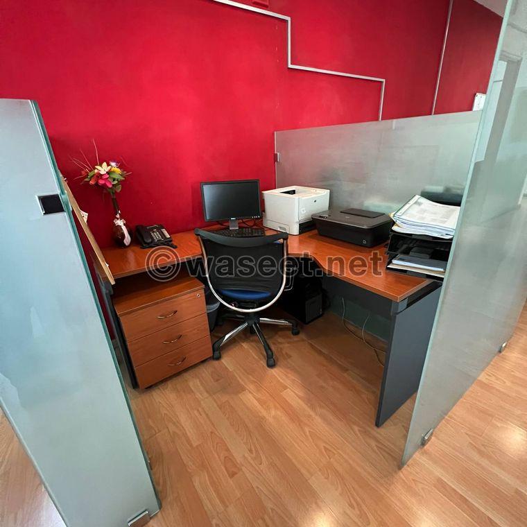 Furnished office for rent in East Block 4  4