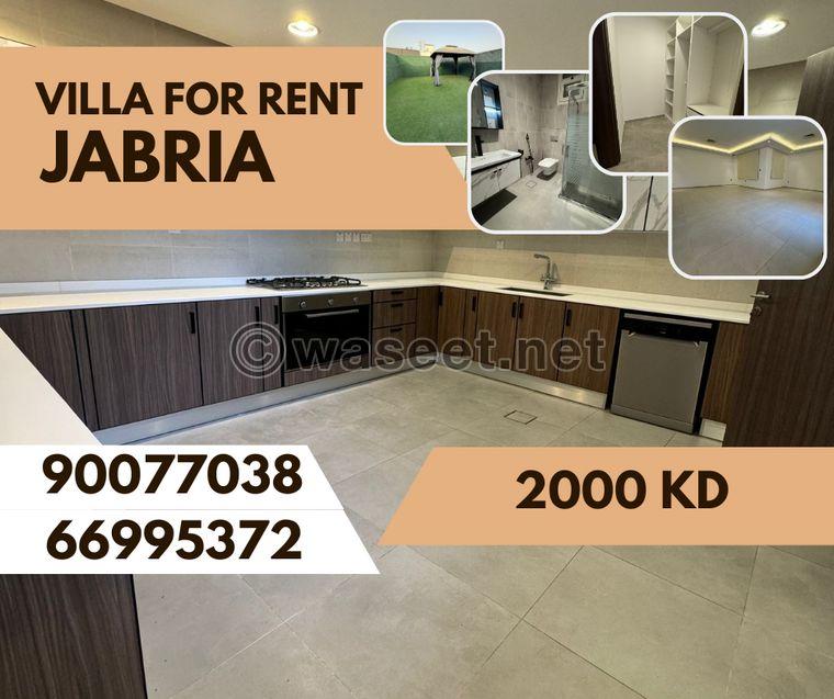 Villa for rent in Jabriya 7