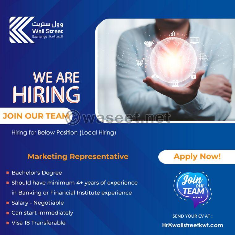 Hiring For Multiple Positions 0