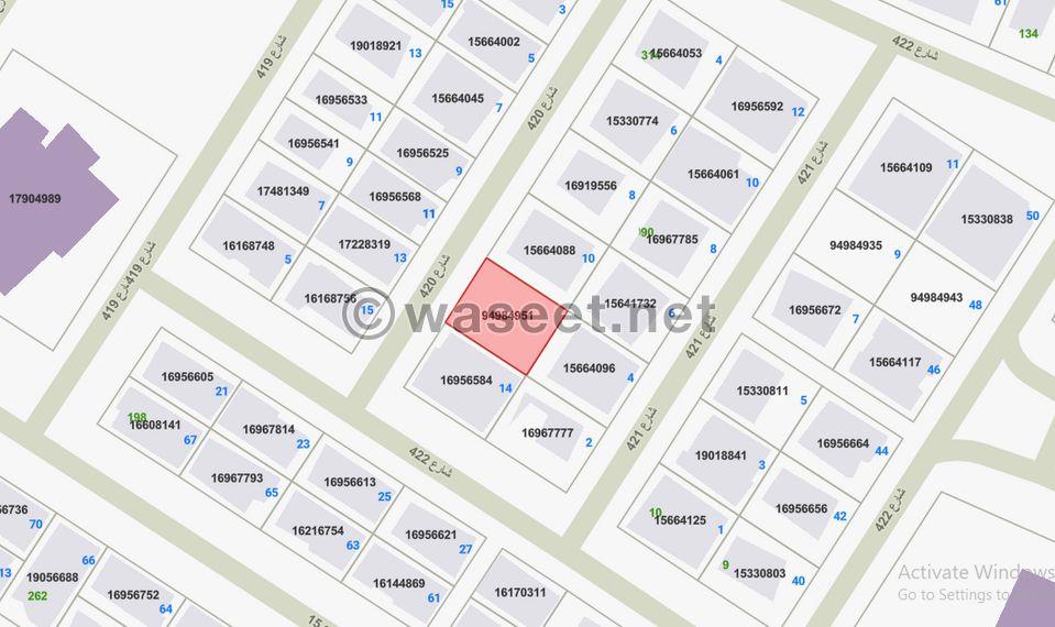 Vacant land for sale in Hittin, Akh Al-Zawiya Street 0