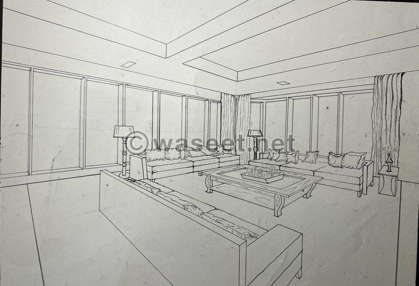 مدرس رسم هندسي وجميع مواد التصميم  2