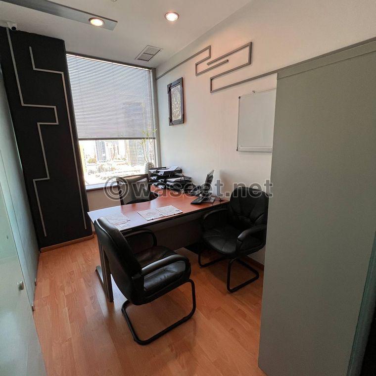 Furnished office for rent in East Block 4  2