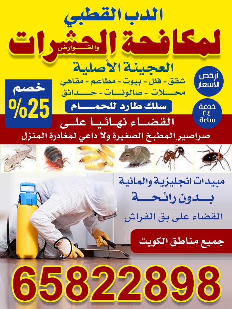 الدب القطبي لمكافحة الحشرات 