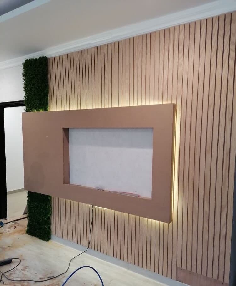 Gypsum board partition 3